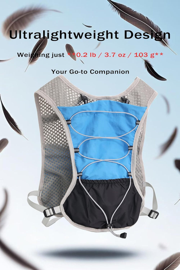 Ultralight Hydration Running Vest with 2L Water Bladder – Dravien