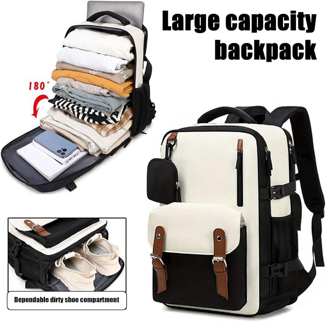 Travel backpack with large capacity, waterproof and expandable – Elorio