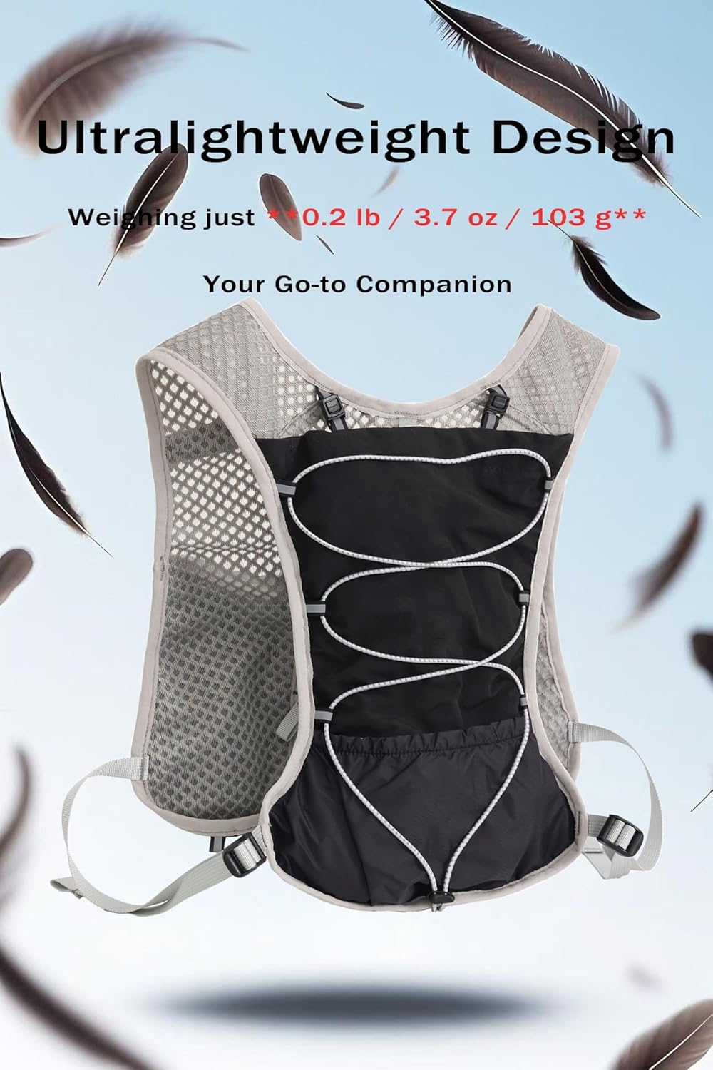 Ultralight Hydration Running Vest with 2L Water Bladder – Dravien