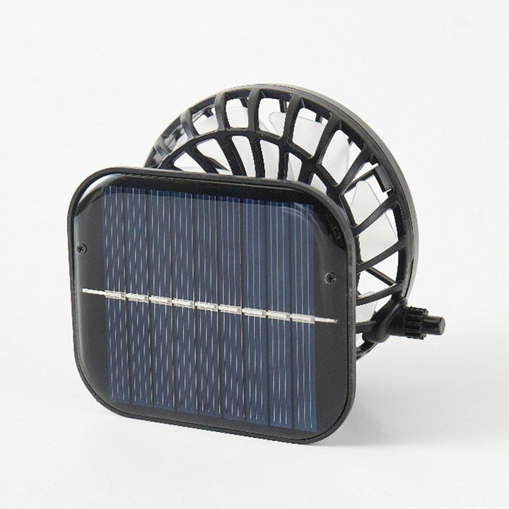 Solar fan cooling hat with UV protection – Solvoro