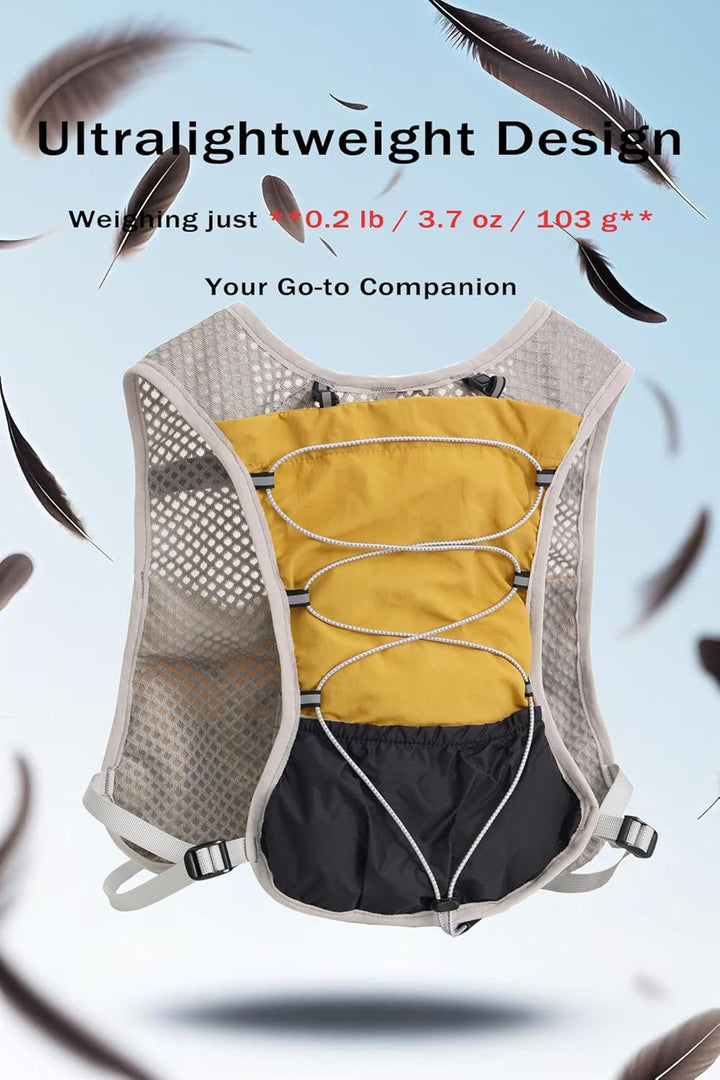 Ultralight Hydration Running Vest with 2L Water Bladder – Dravien