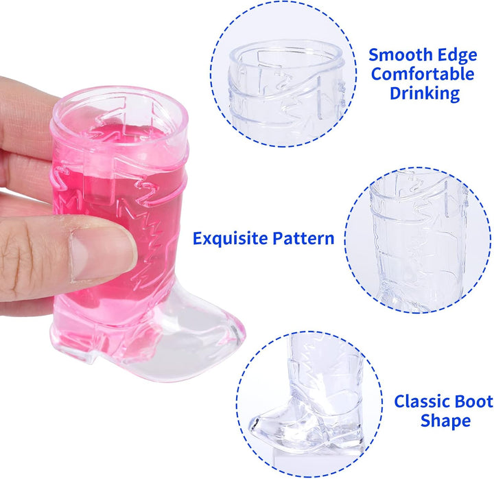 Cowboy-boot-shotglass (sett med 30, 30 ml) – BootsProst Oktoberfest 2026