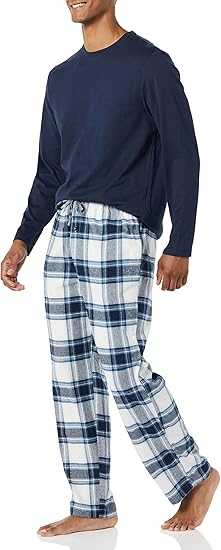 Conjunto de pijama de franela suave para hombre - Gomez