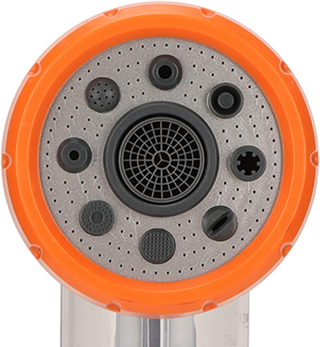 Garden Irrigation Foam Spray Device 8 Modes High-Pressure Hand Shower