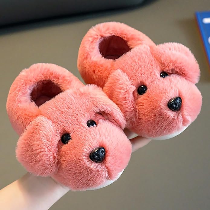 Children's slippers with puppy design – PuppyPaws