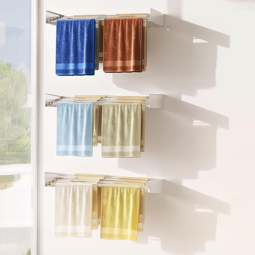Wall-mounted foldable clothes dryer – DryWall
