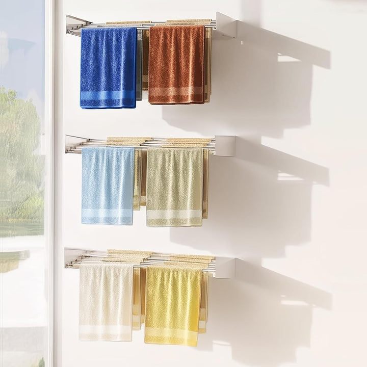 Wall-mounted foldable clothes dryer – DryWall