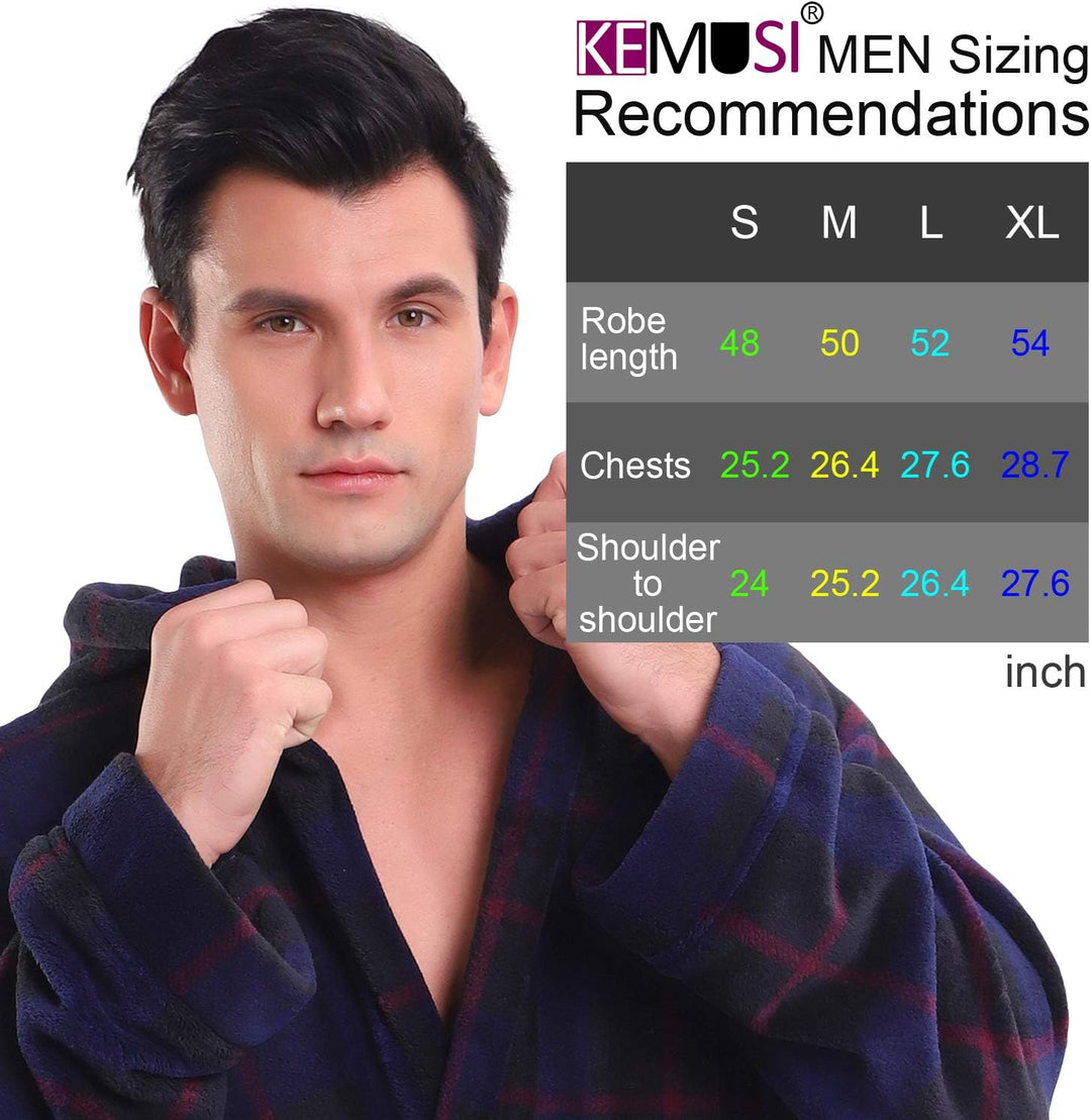 Luxury Men's Bathrobe with Hood - Lars
