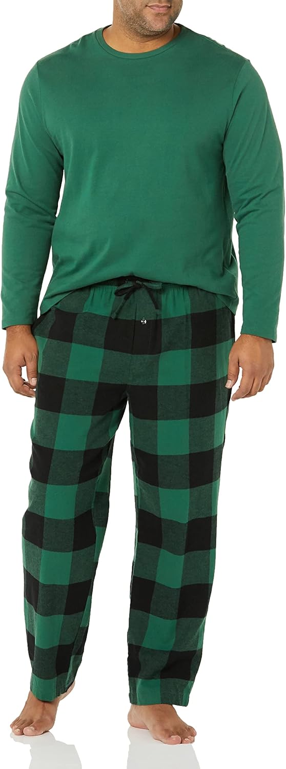 Conjunto de pijama de franela suave para hombre - Gomez