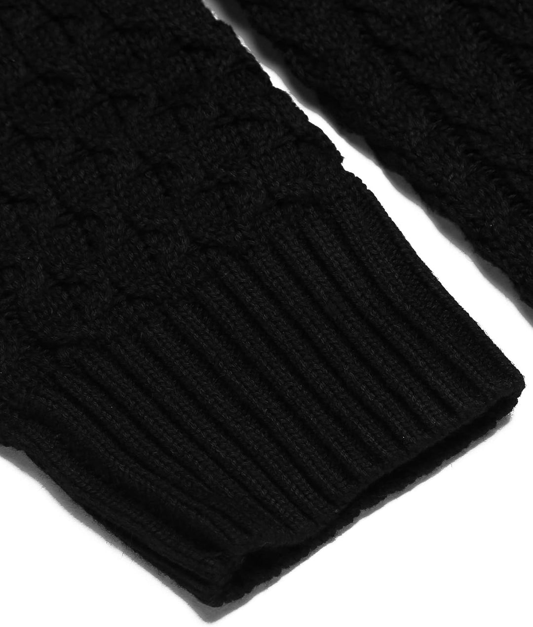 Jersey de cuello alto casual de punto para hombre - Sander