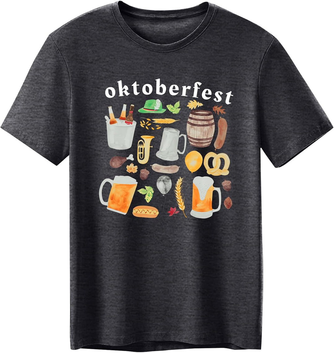 Herre print-T-shirt – Markus Oktoberfest 2026