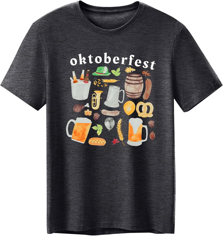 Herre print-T-shirt – Markus Oktoberfest 2026