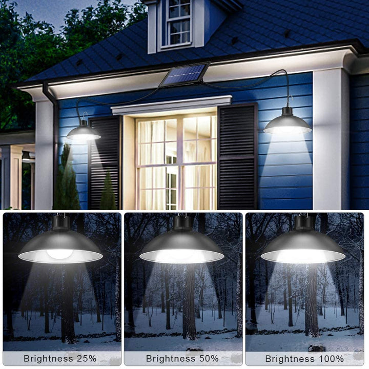 Wireless Solar LED Lamp Set with Remote Control – TwinRay
