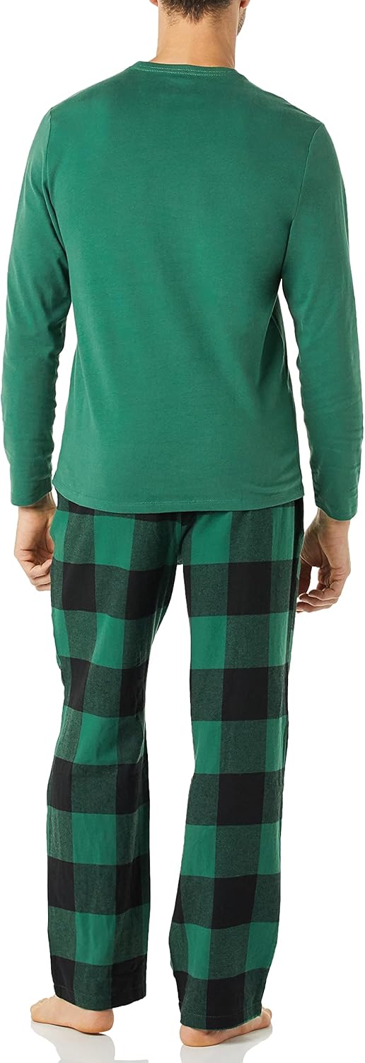 Conjunto de pijama de franela suave para hombre - Gomez