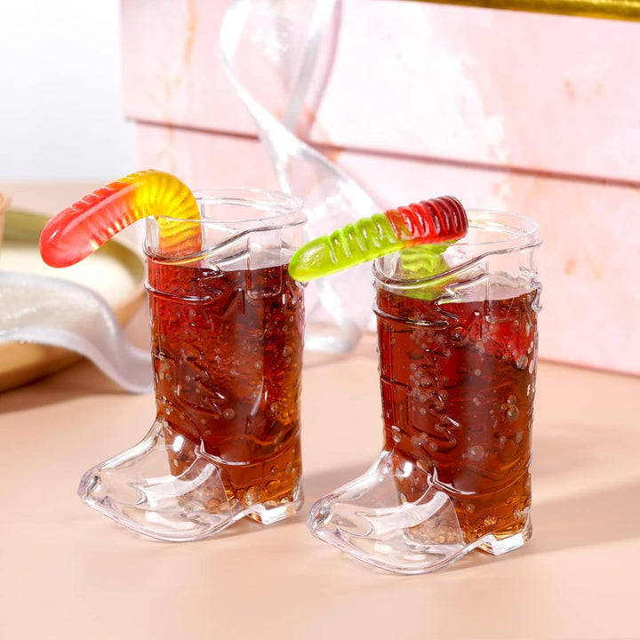 Cowboy-boot-shotglass (sett med 30, 30 ml) – BootsProst Oktoberfest 2026