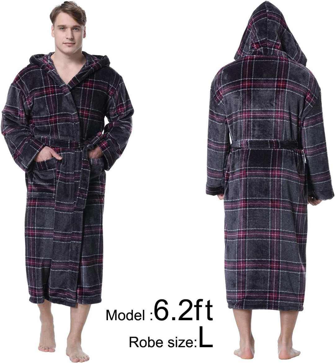 Luxury Men's Bathrobe with Hood - Lars