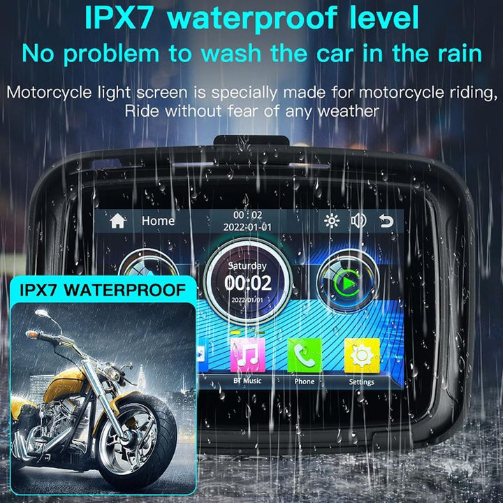 Monitor portátil para motocicleta con pantalla IPS de 5" (12,7 cm) – RideMate