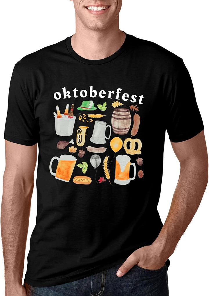 Herre print-T-shirt – Markus Oktoberfest 2026