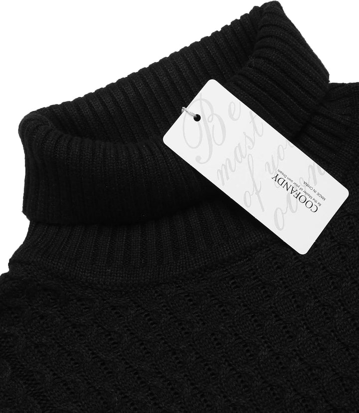 Jersey de cuello alto casual de punto para hombre - Sander