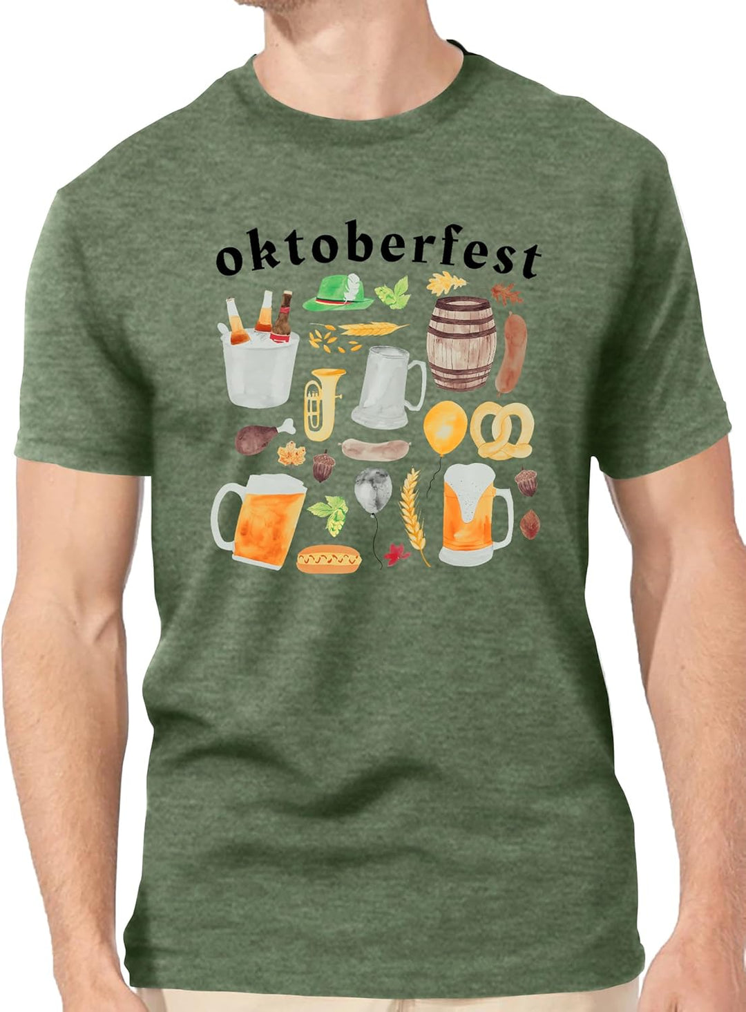 Herre print-T-shirt – Markus Oktoberfest 2026