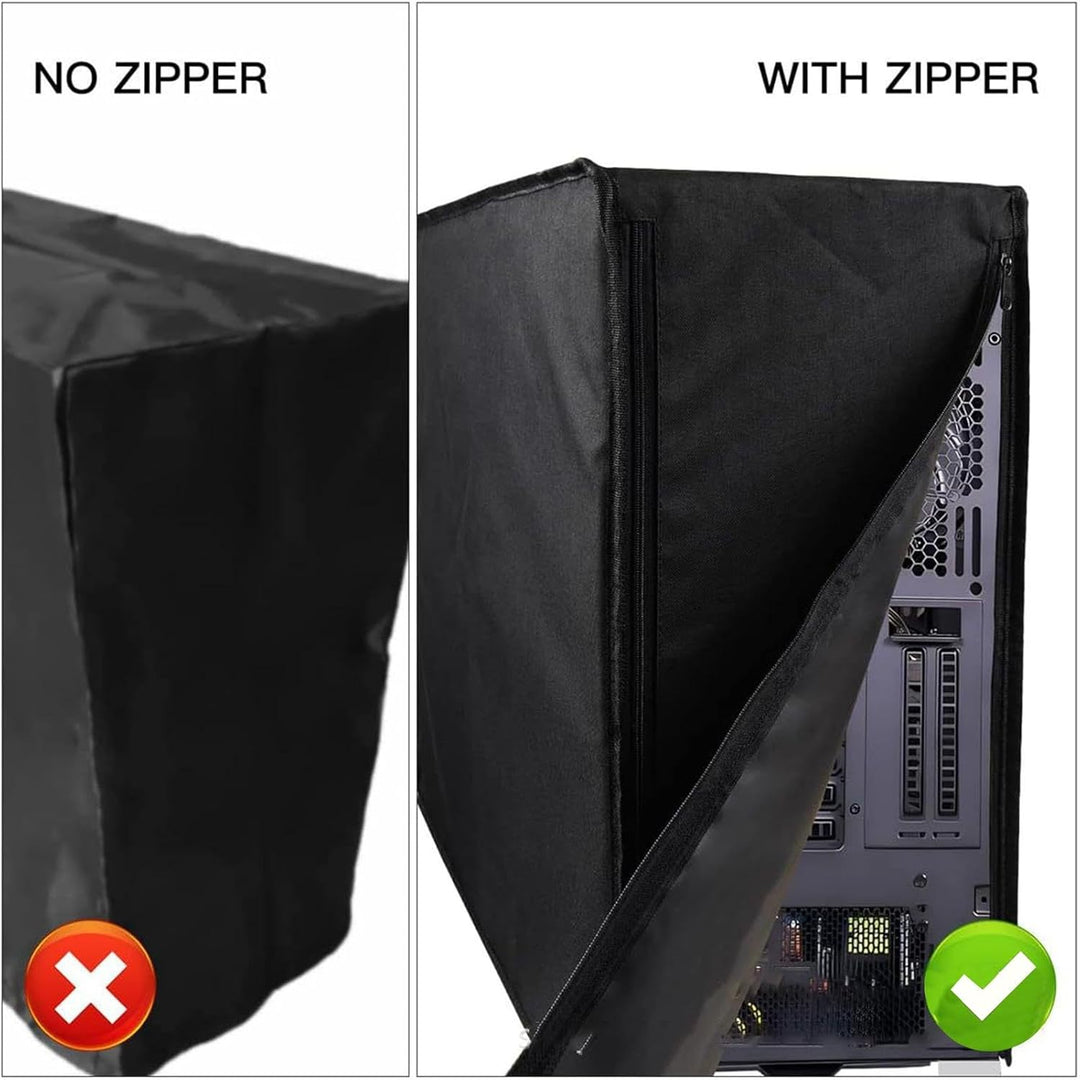 Protector de polvo impermeable para CPU de computadora con cremalleras – Cylor (1+1 GRATIS)