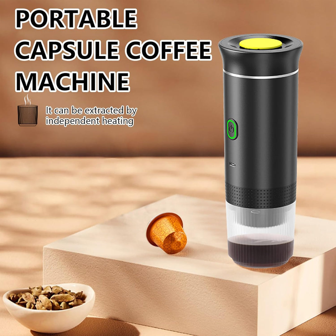 Cafetera espresso portátil 3 en 1 con batería recargable – Raverno