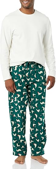 Conjunto de pijama de franela suave para hombre - Gomez