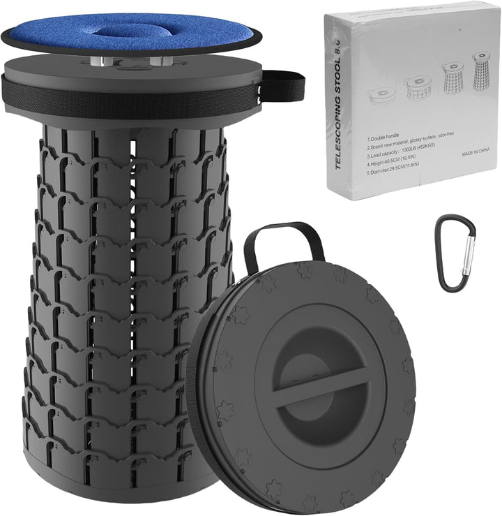 Collapsible Stool with Cushion – SitMax