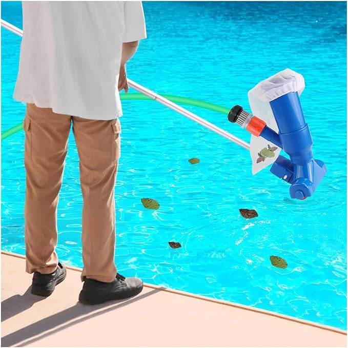 Manual Pool Vacuum Cleaner – AquaSweep