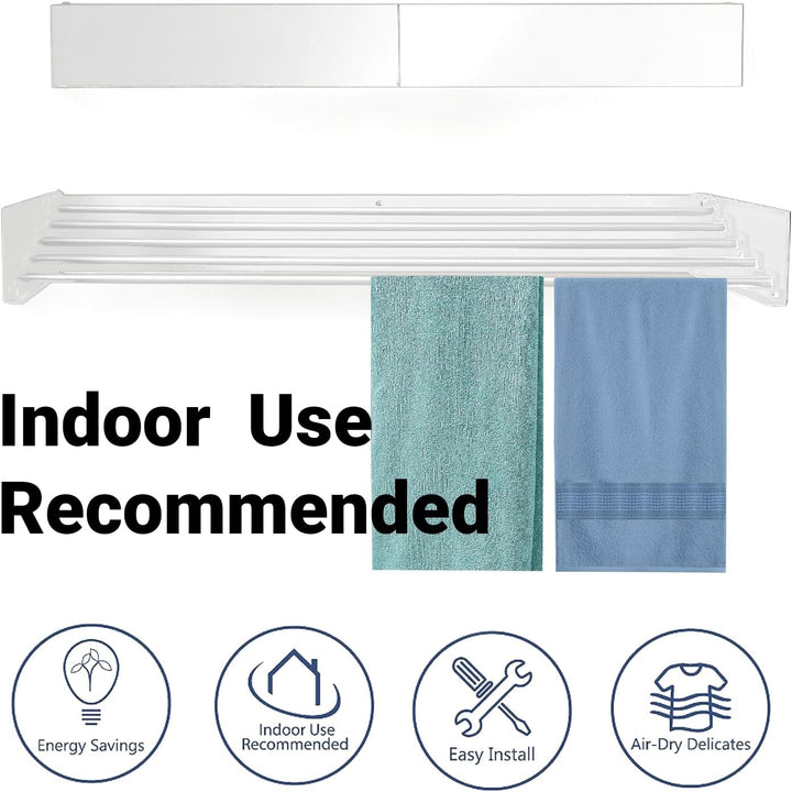 Wall-mounted foldable clothes dryer – DryWall