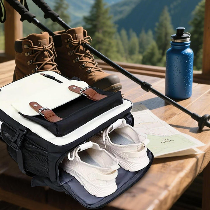 Travel backpack with large capacity, waterproof and expandable – Elorio