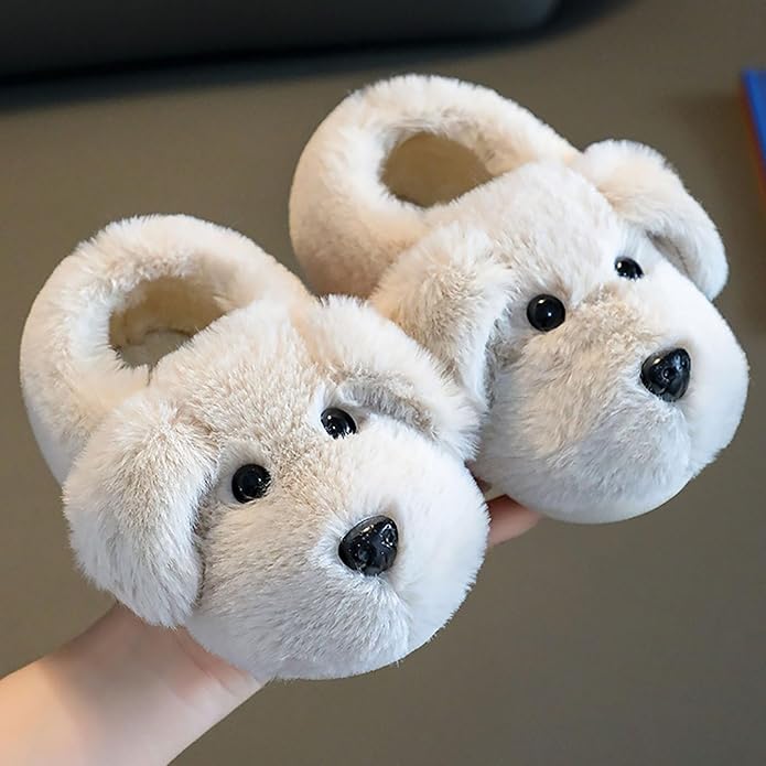 Children's slippers with puppy design – PuppyPaws