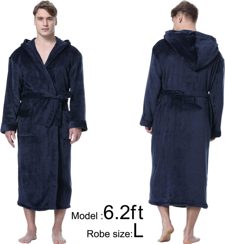Luxury Men's Bathrobe with Hood - Lars