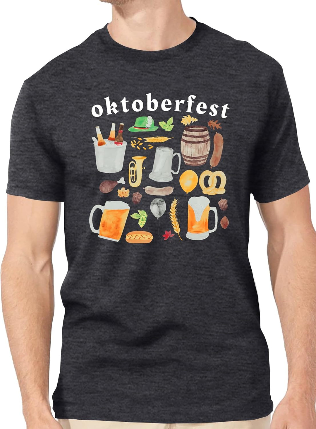 Herre print-T-shirt – Markus Oktoberfest 2026