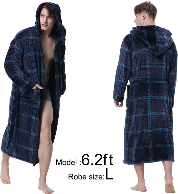 Luxury Men's Bathrobe with Hood - Lars