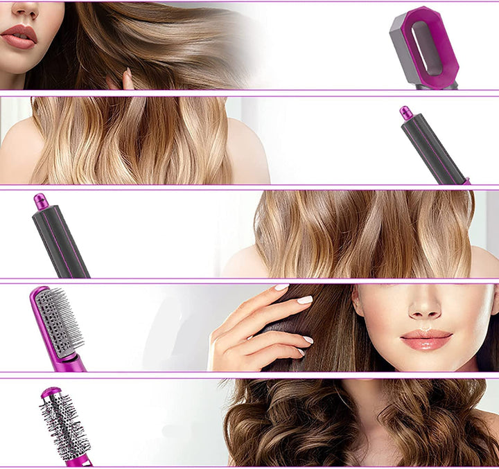 5-in-1 Hot Air Hair Dryer Brush – Aurevia