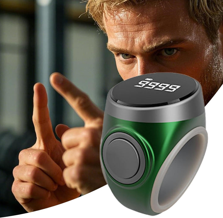 Anillo contador digital recargable de 4 dígitos para dedos (1+1 GRATIS) – Calmero