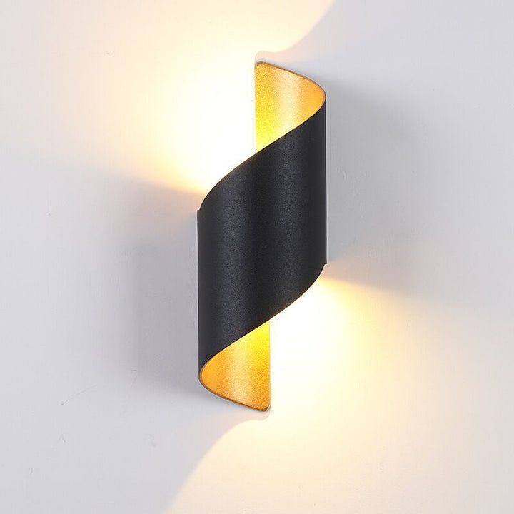 Lámpara de pared LED espiral moderna - TwistLight