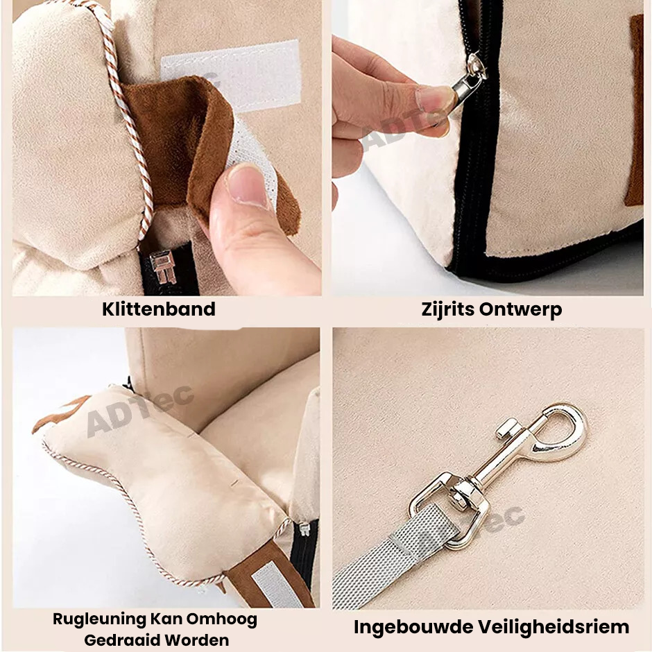 Caja de viaje portátil para perros pequeños – TravelBuddy