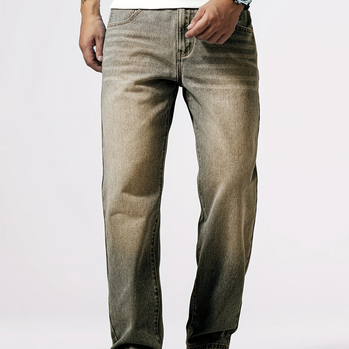 Relaxed Fit Regular Men's Jeans - Lucas