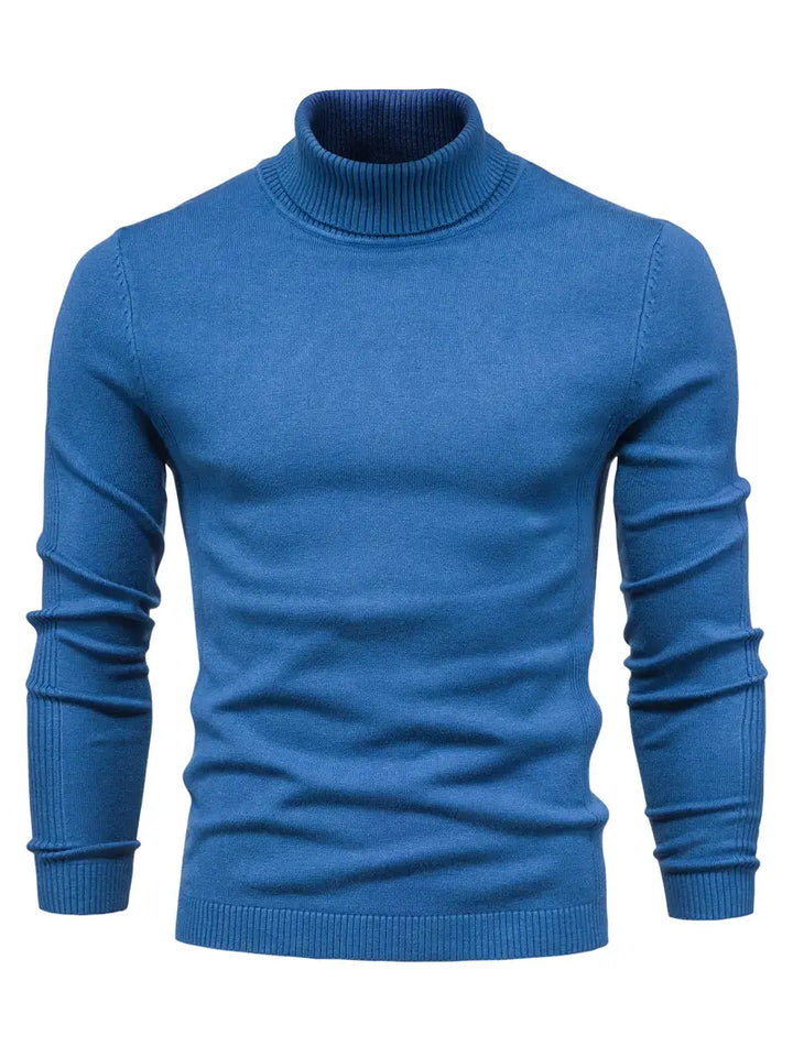 Trendy herre rullekravepullover - Lars