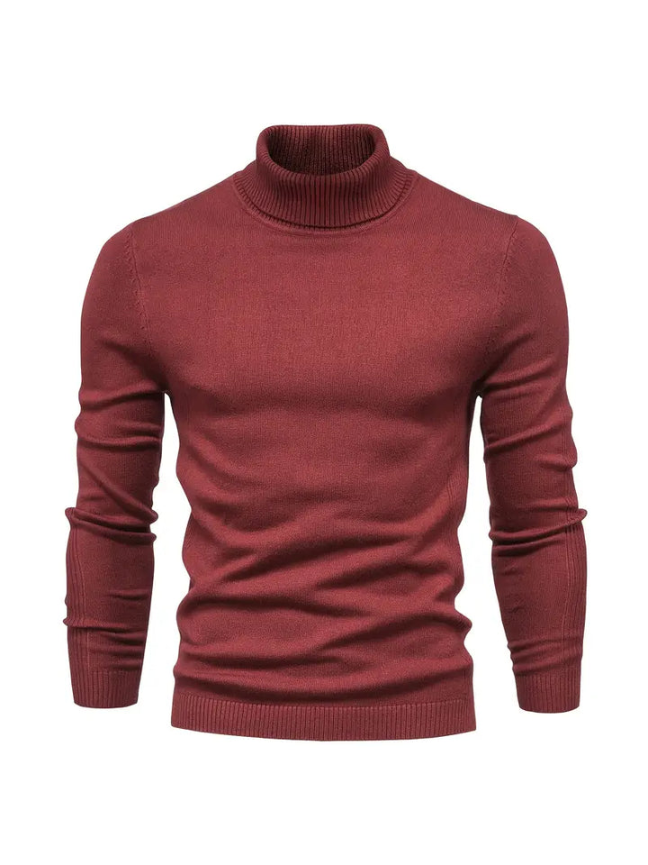 Trendy herre rullekravepullover - Lars