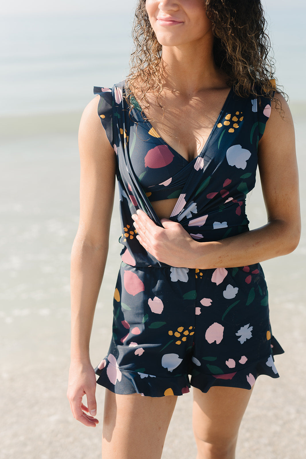 Damen Schwimm-Overall mit integriertem BH – Marisa