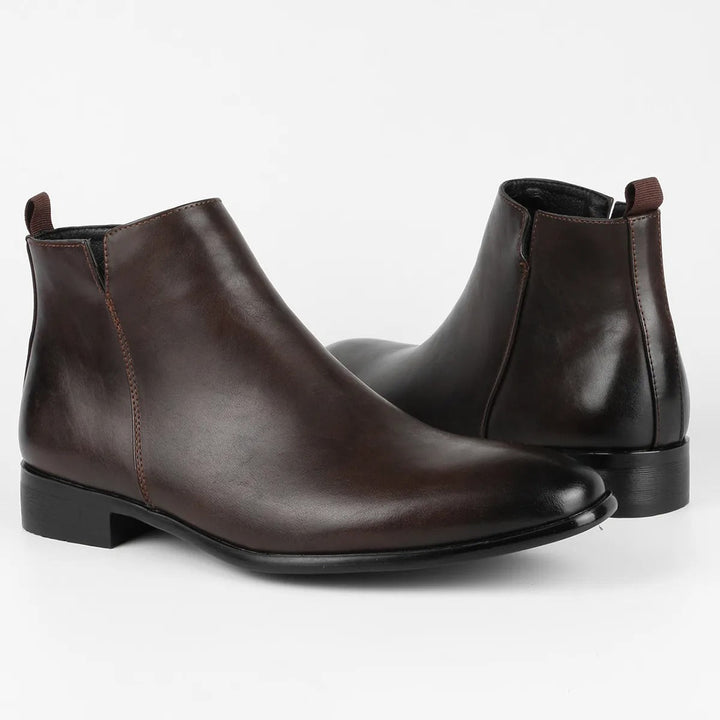 Classic Retro Leather Boots for Men – Lars
