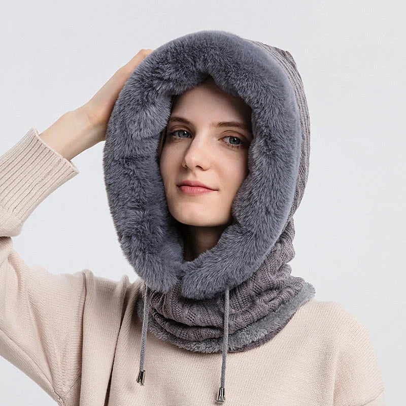 Soft warm 3-in-1 women's scarf – Rizza