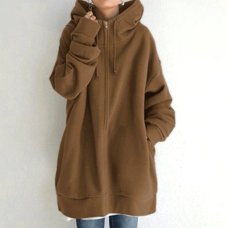 Cardigan cómodo para mujer con capucha – ComfyHood