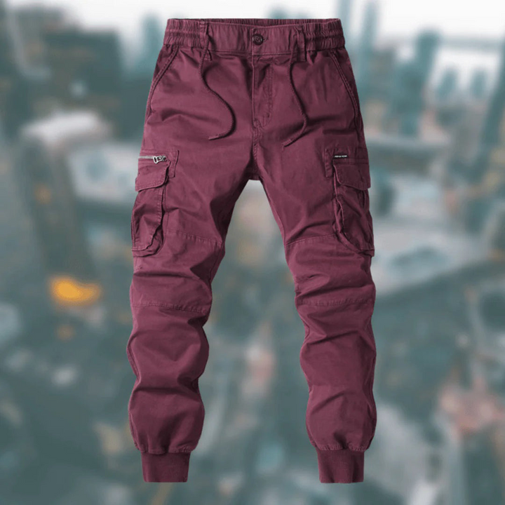 Herbstliche Lässige Herren Cargo-Joggerhose – Lukas