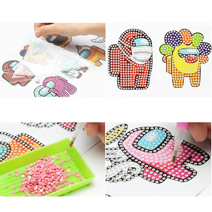 Kreatives Diamantsticker-Set - ShinyGem