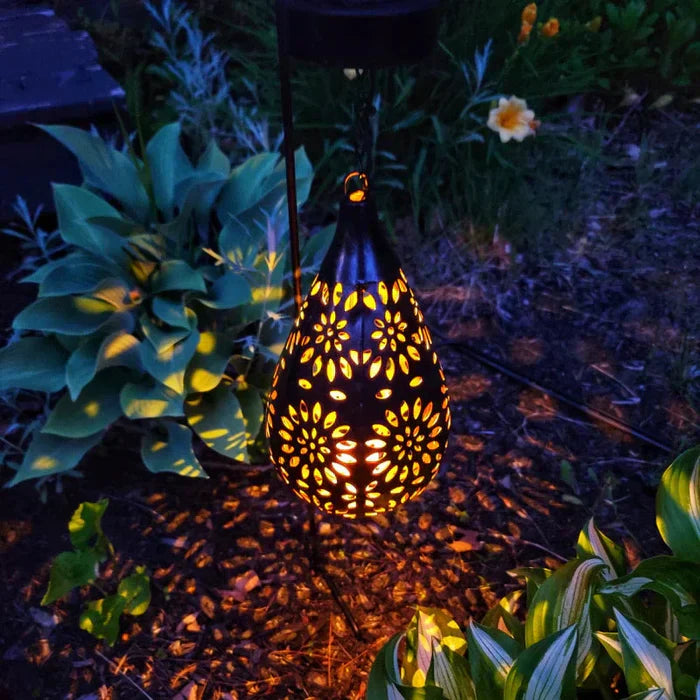 Solar-powered & Weather-resistant Garden Lamp – SolarLuxe