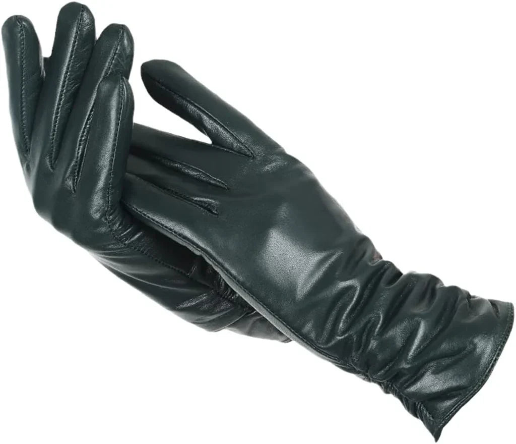 Klassiske dameskinnhansker - LuxLeather